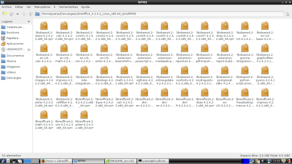 Fedora LibreOffice